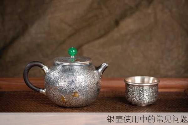 银壶使用中的常见问题