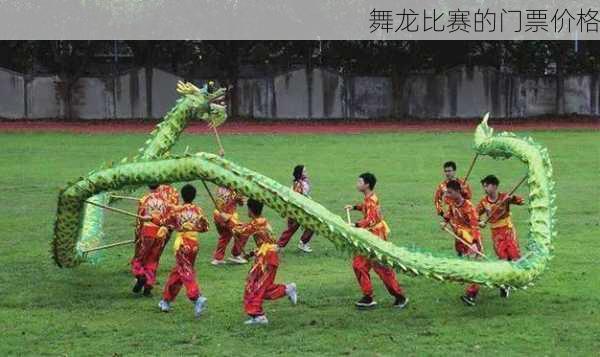 舞龙比赛的门票价格