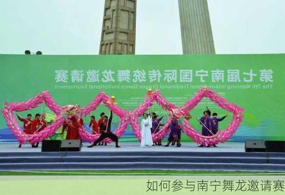 如何参与南宁舞龙邀请赛