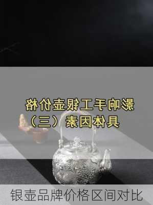 银壶品牌价格区间对比