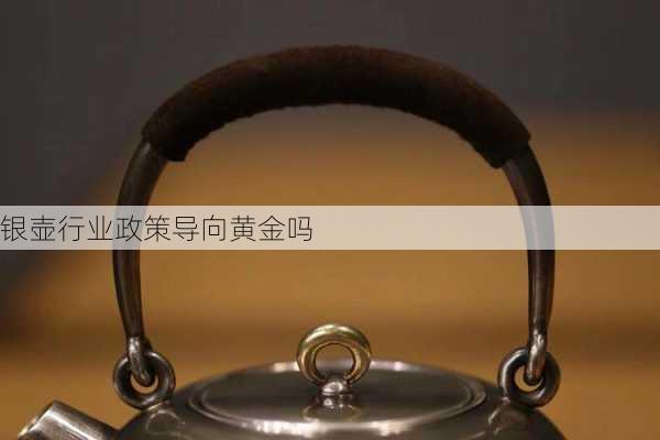 银壶行业政策导向黄金吗