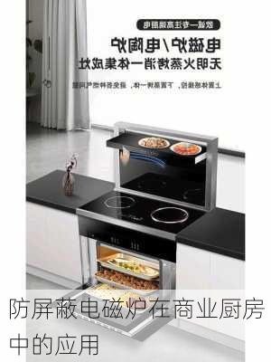 防屏蔽电磁炉在商业厨房中的应用