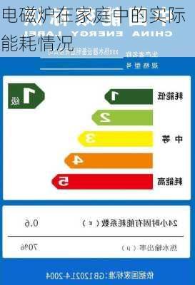 电磁炉在家庭中的实际能耗情况