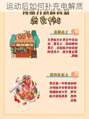 运动后如何补充电解质