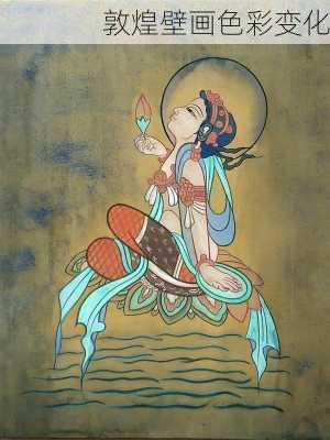 敦煌壁画色彩变化
