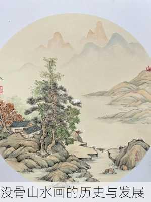 没骨山水画的历史与发展