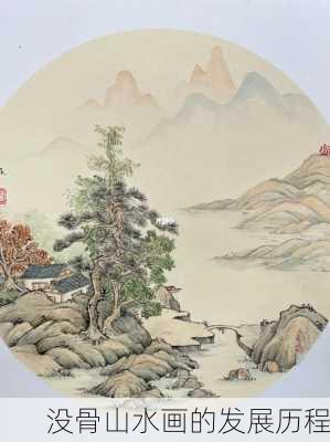 没骨山水画的发展历程