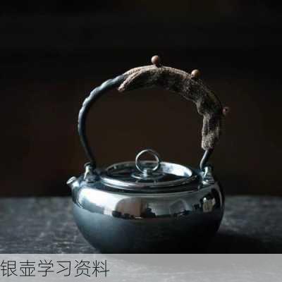 银壶学习资料