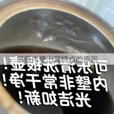 银壶内壁出现锈点的原因