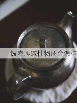 银壶遇碱性物质会怎样