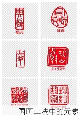 国画章法中的元素