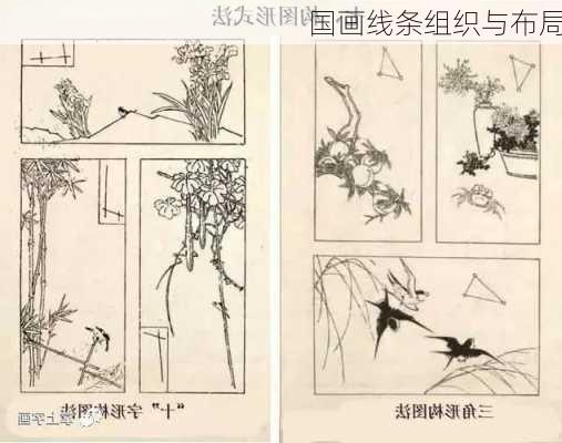 国画线条组织与布局
