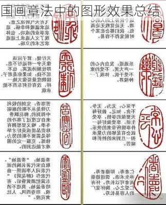 国画章法中的图形效果总结
