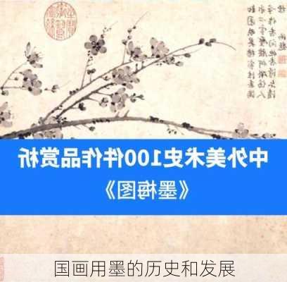 国画用墨的历史和发展