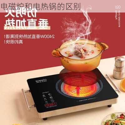电磁炉和电热锅的区别