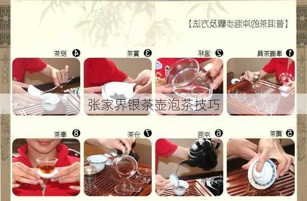 张家界银茶壶泡茶技巧