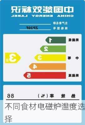 不同食材电磁炉温度选择