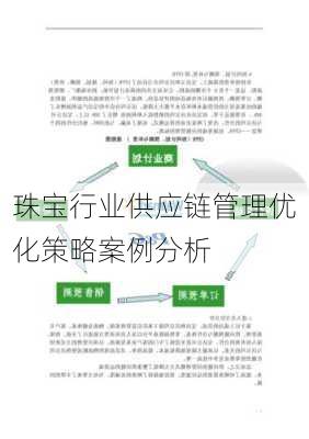 珠宝行业供应链管理优化策略案例分析