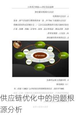 供应链优化中的问题根源分析