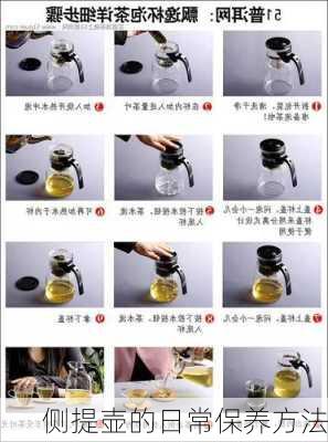 侧提壶的日常保养方法