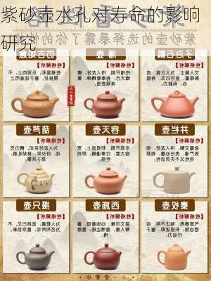 紫砂壶水孔对寿命的影响研究