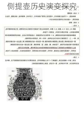 侧提壶历史演变探究