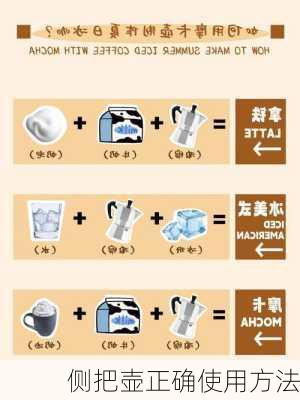 侧把壶正确使用方法