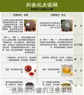 选购茶叶罐的注意事项