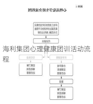 海利集团心理健康团训活动流程