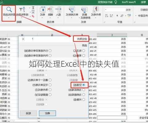 如何处理Excel中的缺失值