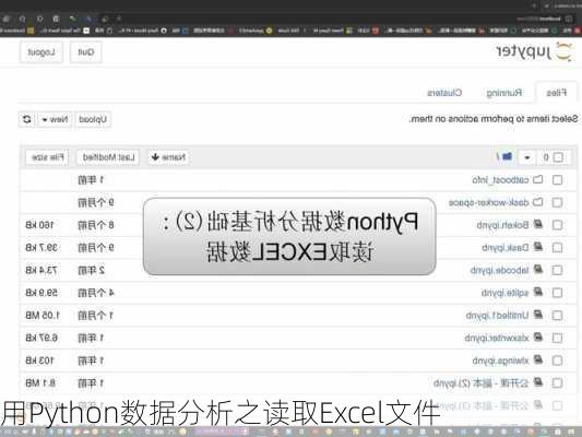 用Python数据分析之读取Excel文件