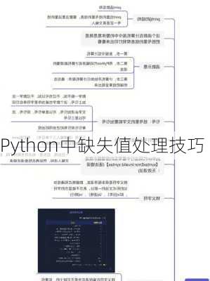 Python中缺失值处理技巧