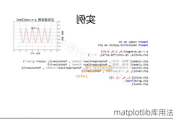 matplotlib库用法