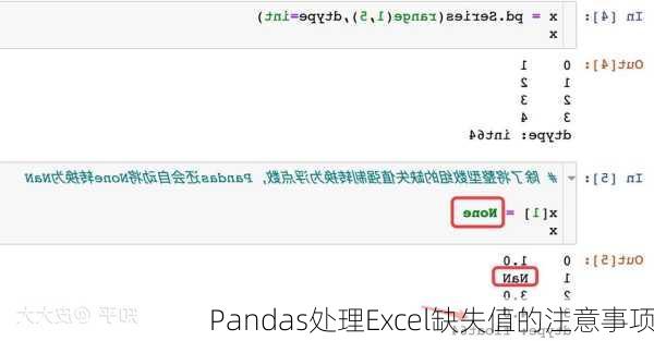Pandas处理Excel缺失值的注意事项