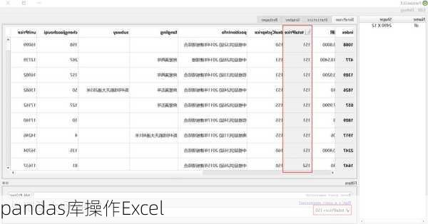 pandas库操作Excel