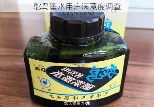 鸵鸟墨水用户满意度调查