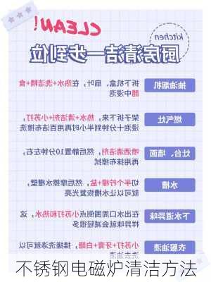 不锈钢电磁炉清洁方法