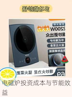 电磁炉投资成本与节能效益