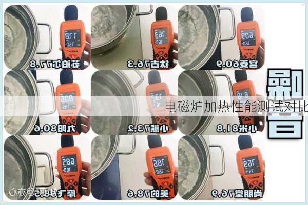 电磁炉加热性能测试对比