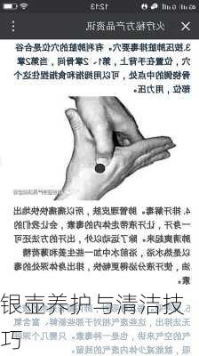 银壶养护与清洁技巧
