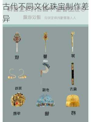 古代不同文化珠宝制作差异