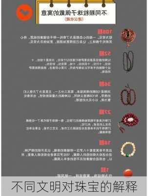 不同文明对珠宝的解释