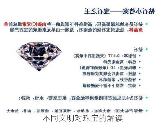 不同文明对珠宝的解读