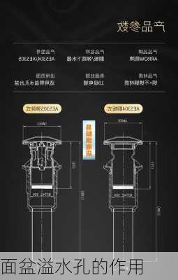 面盆溢水孔的作用