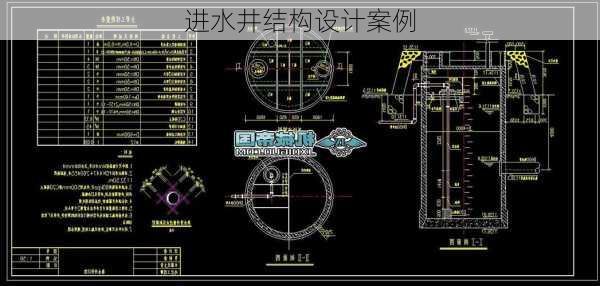进水井结构设计案例