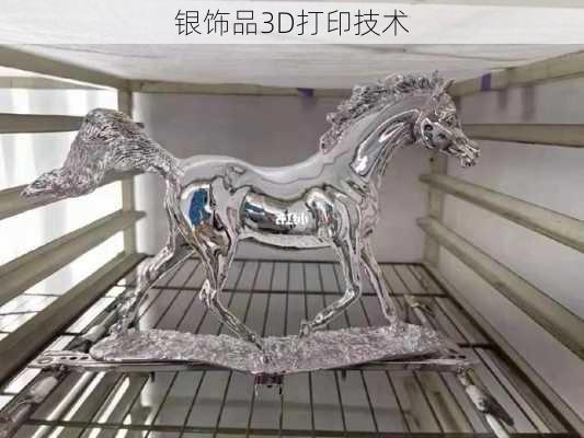 银饰品3D打印技术