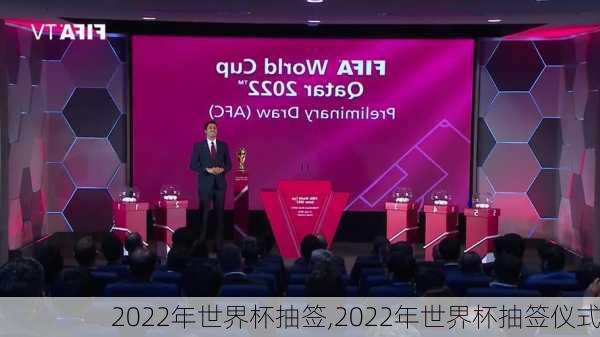 2022年世界杯抽签,2022年世界杯抽签仪式