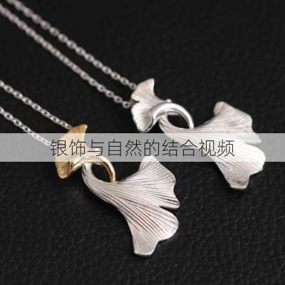 银饰与自然的结合视频