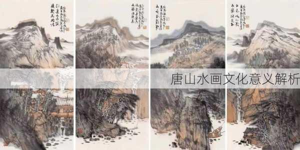 唐山水画文化意义解析