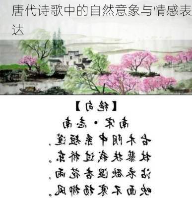 唐代诗歌中的自然意象与情感表达
